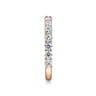 14K Rose Gold Diamond Matching Wedding Band - 1.02 ct