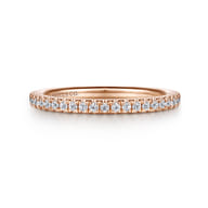 14K Rose Gold Diamond Matching Wedding Band