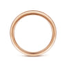 14K Rose Gold Diamond Matching Wedding Band