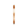 14K Rose Gold Diamond Matching Wedding Band