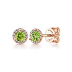 14K-Rose-Gold-Diamond-and-Peridot-Stud-Earrings1