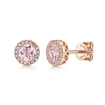 14K-Rose-Gold-Diamond-and-Pink-Created-Zircon-Halo-Stud-Earrings1