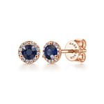 14K-Rose-Gold-Diamond-and-Sapphire-Stud-Earrings1