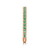 14K Rose Gold Emerald Stackable Ring