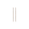 14K Rose Gold French Pave 50mm Round Inside Out Diamond Hoop Earrings - 1.9 ct