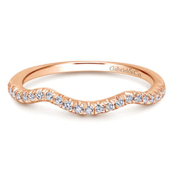 14K Rose Gold Matching Wedding Band