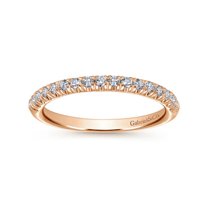 14K Rose Gold Matching Wedding Band