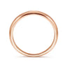 14K Rose Gold Matching Wedding Band