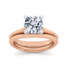 14K Rose Gold Matching Wedding Band