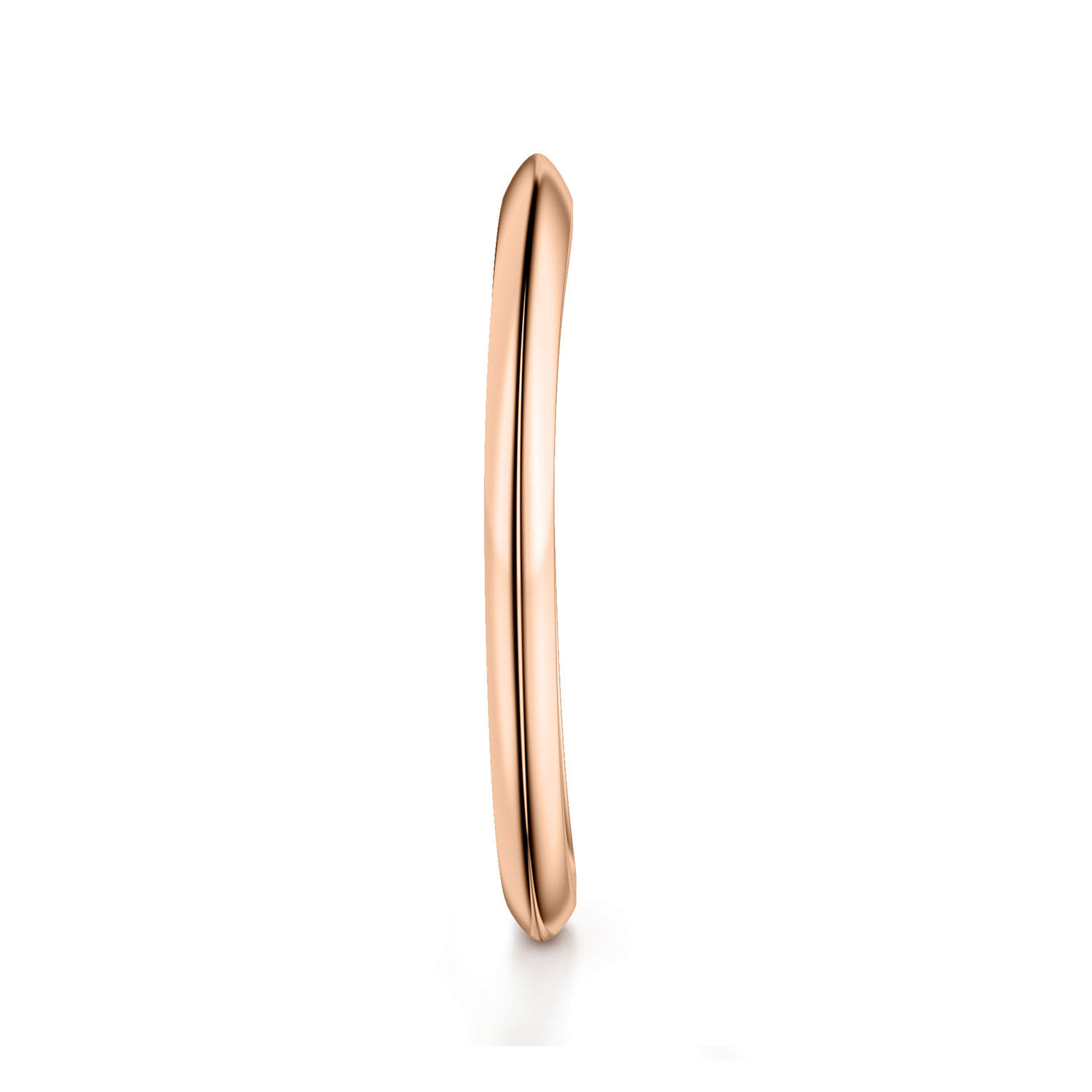 14K Rose Gold Matching Wedding Band - Shot 5