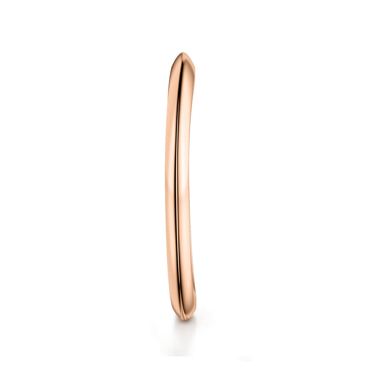 14K Rose Gold Matching Wedding Band - Shot 5