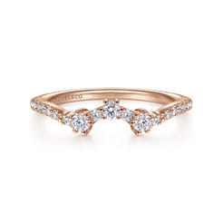 14K Rose Gold Matching Wedding Band