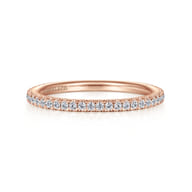 14K Rose Gold Matching Wedding Band