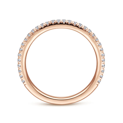 14K Rose Gold Matching Wedding Band