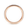 14K Rose Gold Matching Wedding Band