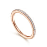 14K Rose Gold Matching Wedding Band