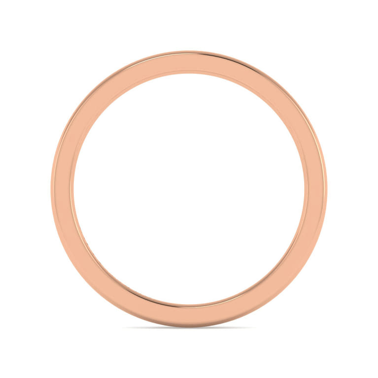 14K Rose Gold Matching Wedding Band - Shot 2