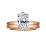 14K Rose Gold Matching Wedding Band