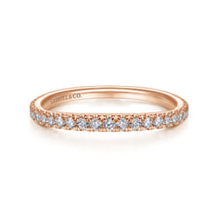 14K Rose Gold Matching Wedding Band