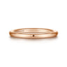 14K Rose Gold Matching Wedding Band