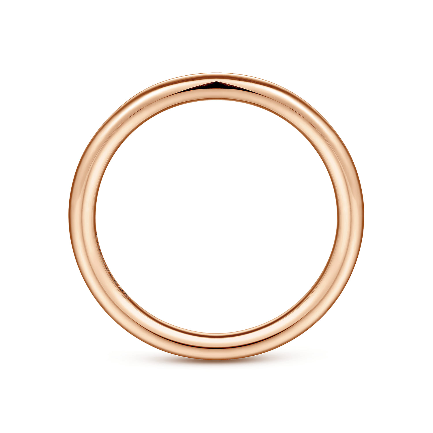 14K Rose Gold Matching Wedding Band - Shot 2