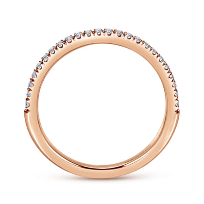 14K Rose Gold Matching Wedding Band