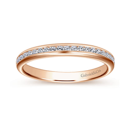 14K Rose Gold Matching Wedding Band