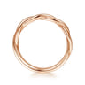 14K Rose Gold Matching Wedding Band
