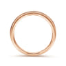 14K Rose Gold Matching Wedding Band