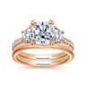 14K Rose Gold Matching Wedding Band
