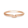 14K Rose Gold Matching Wedding Band