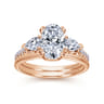 14K Rose Gold Matching Wedding Band