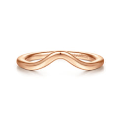 14K Rose Gold Matching Wedding Band