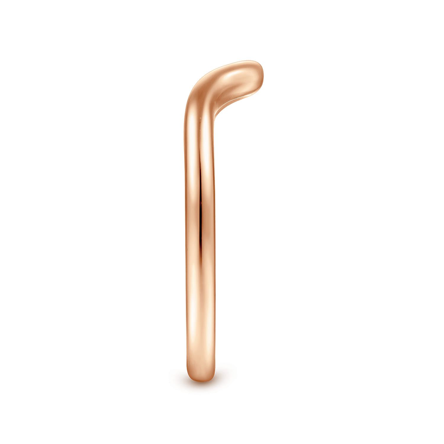 14K Rose Gold Matching Wedding Band - Shot 5