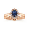 14K Rose Gold Matching Wedding Band