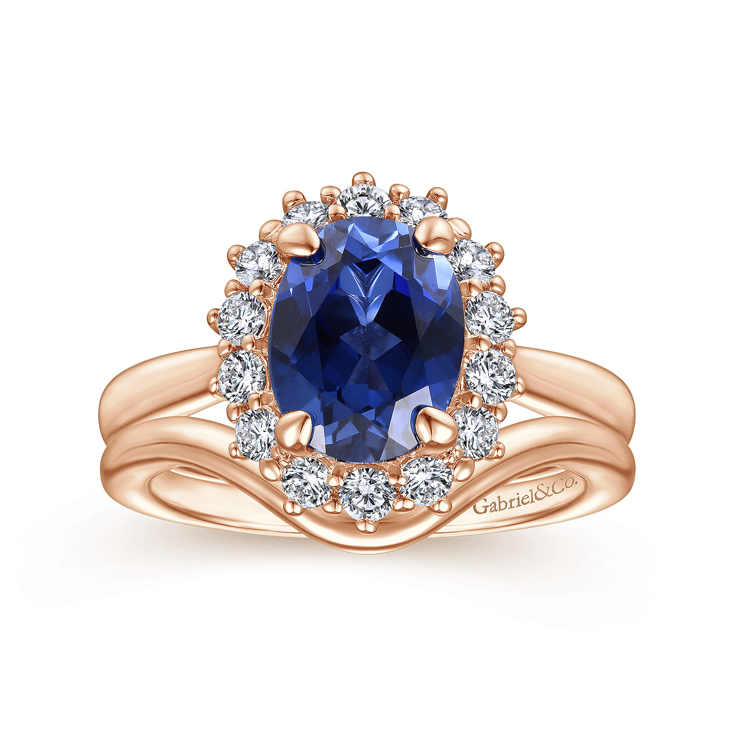 14K Rose Gold Matching Wedding Band - Shot 4