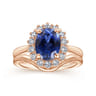 14K Rose Gold Matching Wedding Band