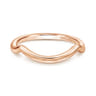14K Rose Gold Matching Wedding Band