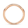 14K Rose Gold Matching Wedding Band
