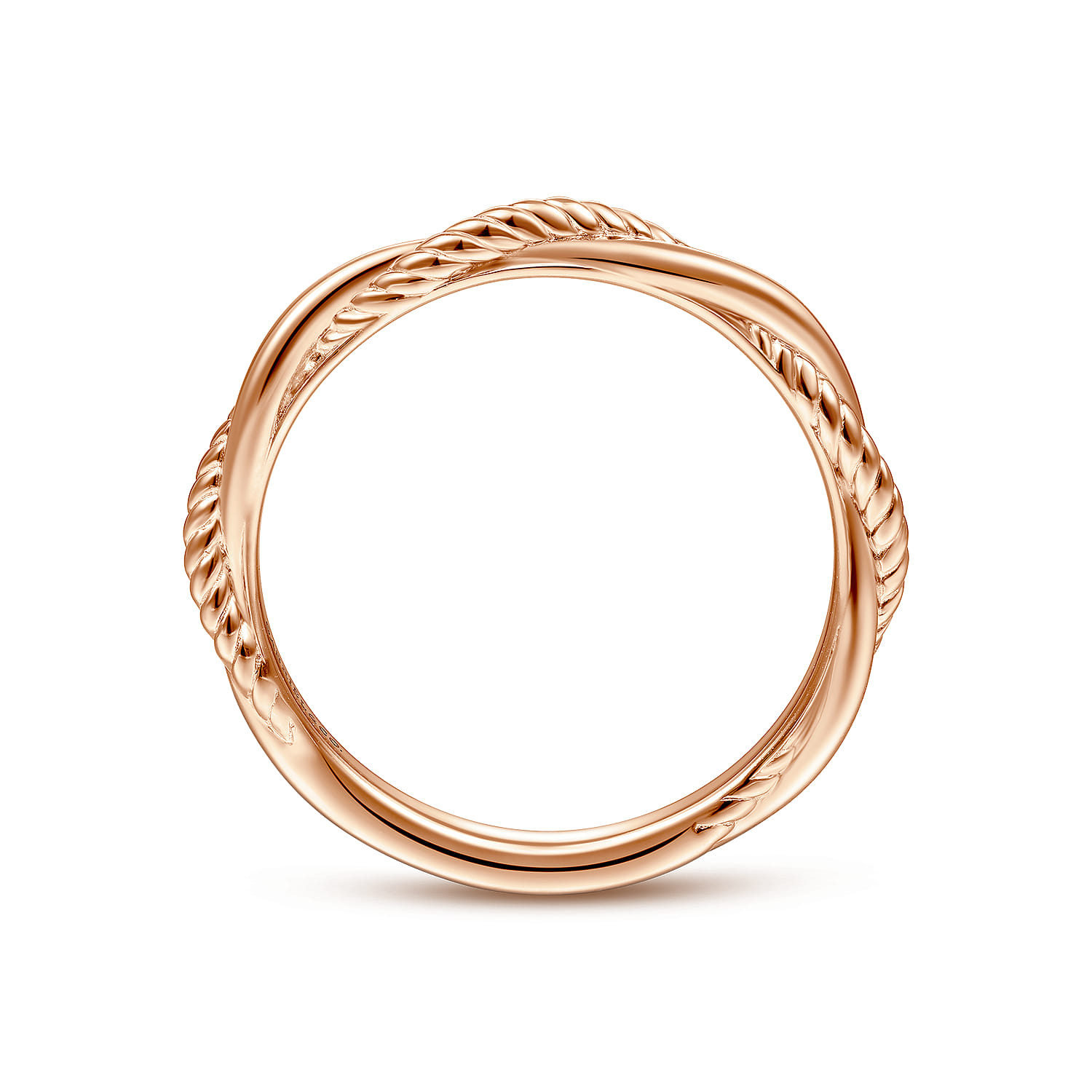14K Rose Gold Matching Wedding Band - Shot 2