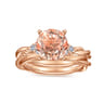 14K Rose Gold Matching Wedding Band