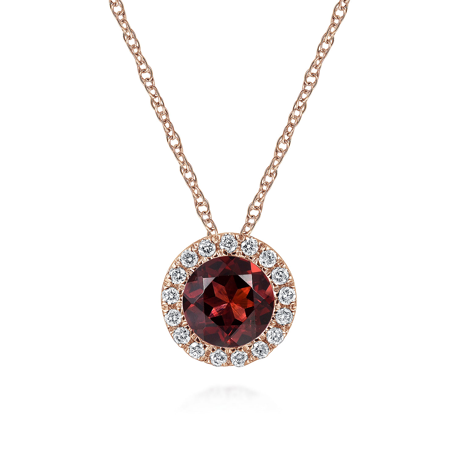 14K-Rose-Gold-Round-Garnet-and-Diamond-Halo-Pendant-Necklace1