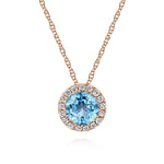 14K-Rose-Gold-Round-Swiss-Blue-Topaz-and-Diamond-Halo-Pendant-Necklace1