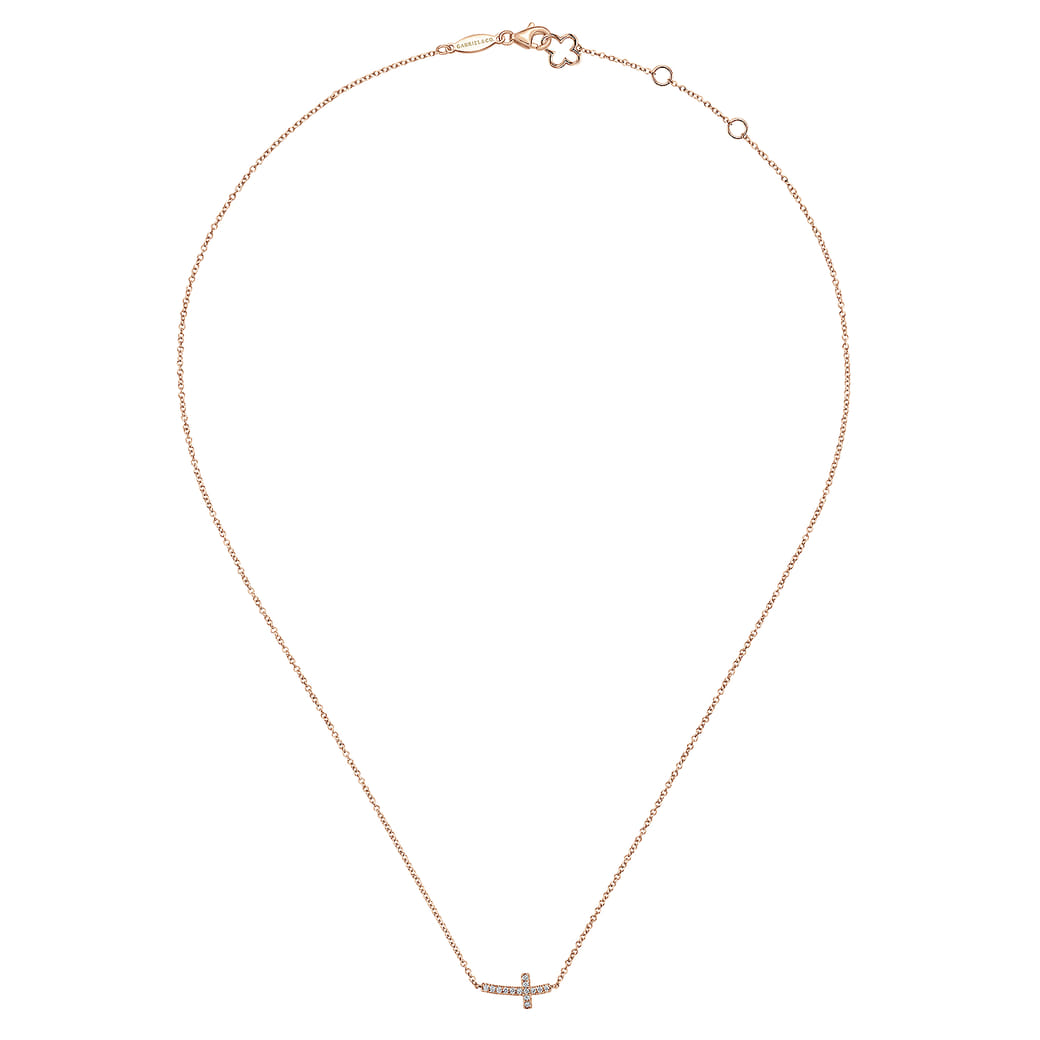 14k Rose Gold Pendant Lusso SKU: NK4345K45JJ Gabriel