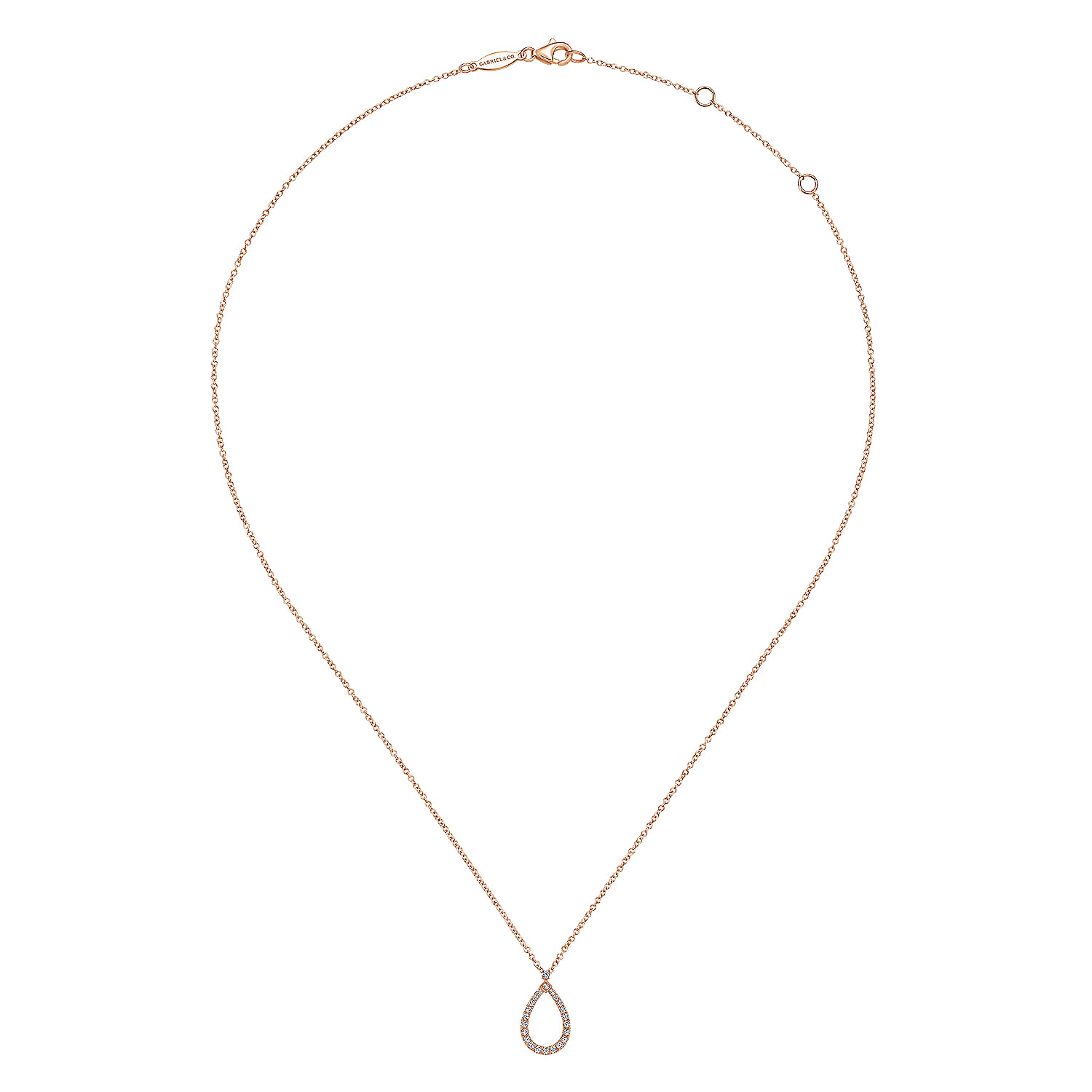 ネックレス・ペンダント wing bling 14k amante rose crystal necklace 14K White Gold Rose CZ and Diamond Pendant Necklace @ $625