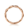 14K Rose Gold Wedding Band