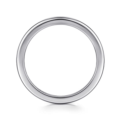 14K White Gold 1.3mm Mini Spacer Band