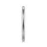 Straight Wedding Ring in 14k White Gold with   at Gabriel & Co.