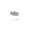 14K White Gold 13mm Diamond Earcuff Earring - 0.3 ct