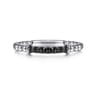 14K White Gold Black Diamond Bujukan Ring - 0.11 ct
